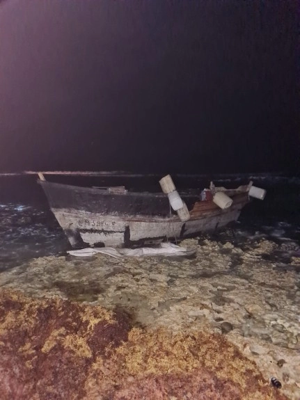 More Migrants Arrive on the South Shore of Cayman Brac