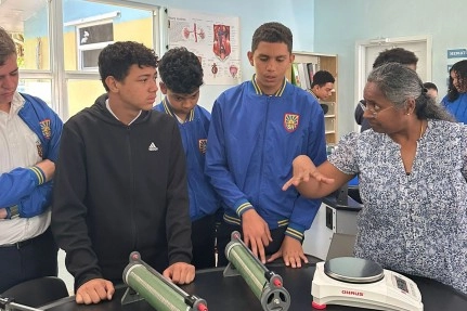 Water Authority outfits high school laboratory