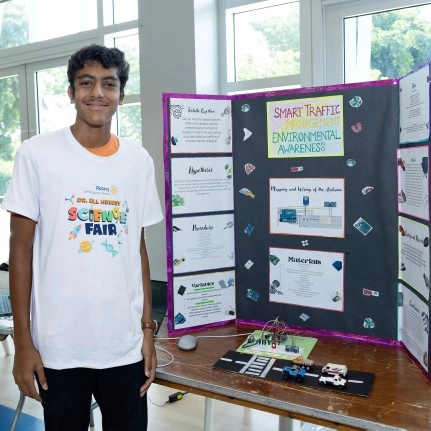 Rotary Central's 19th Annual Dr. Bill Hrudey Science Fair