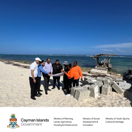 Construction of New Dock Begins at East End Heritage Beach