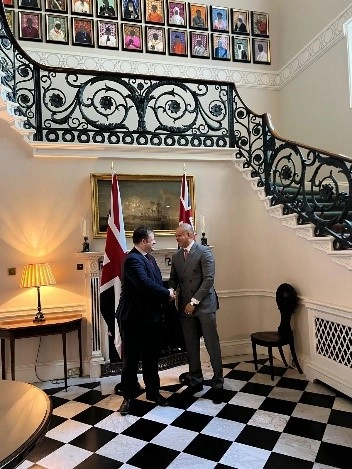 Premier Ebanks' First Official Europe Trip