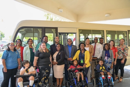 Accessible Bus Donated to Lighthouse School by PTA and Donors