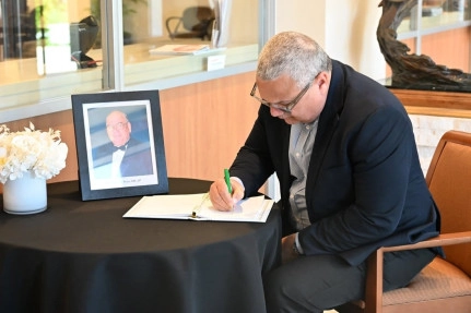 Condolence Books Available for Former Chief Secretary James Ryan