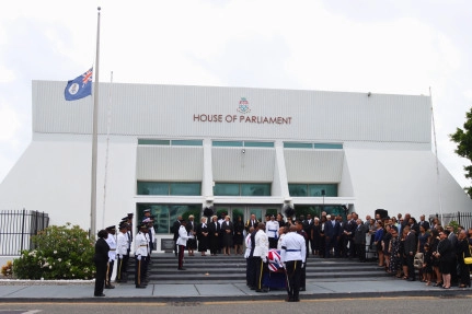 Parliament Honours the Life of our last living National Hero, Hon.  Francine E. Jackson, GMM