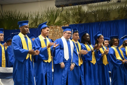 Layman E. Scott Sr. High School Celebrates Graduation of 34  Students