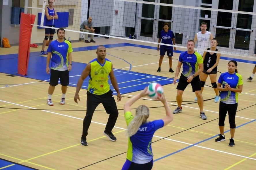 Camana Bay Corporate Volleyball League Swings into High Gear