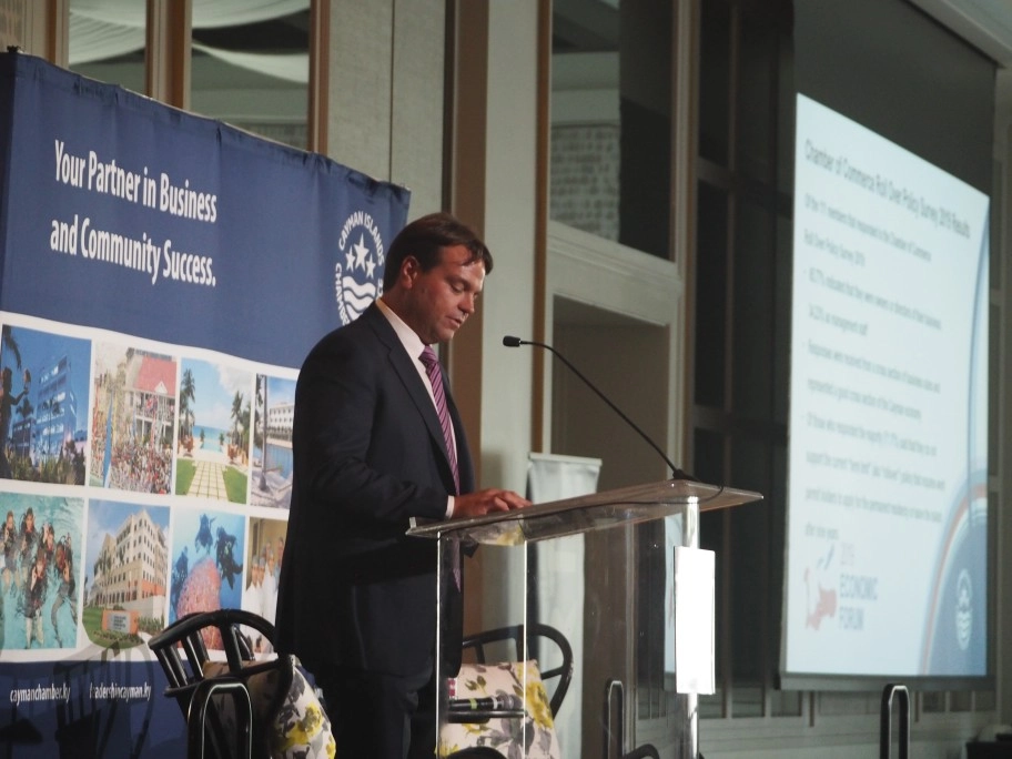 Chamber of Commerce President calls for review of term limit policy and cautions against developing into a high-rise jungle on Seven Mile Beach