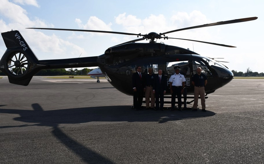 Second RCIPS Helicopter Arrives on Island
