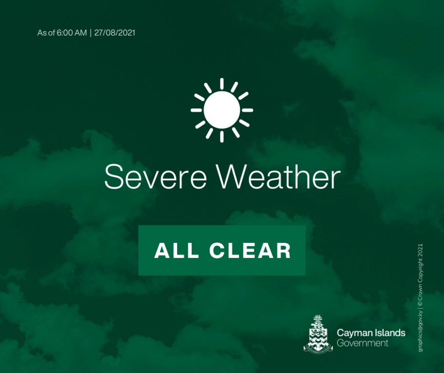 Grand Cayman Clear of Ida, Sister Islands Still Under Warning