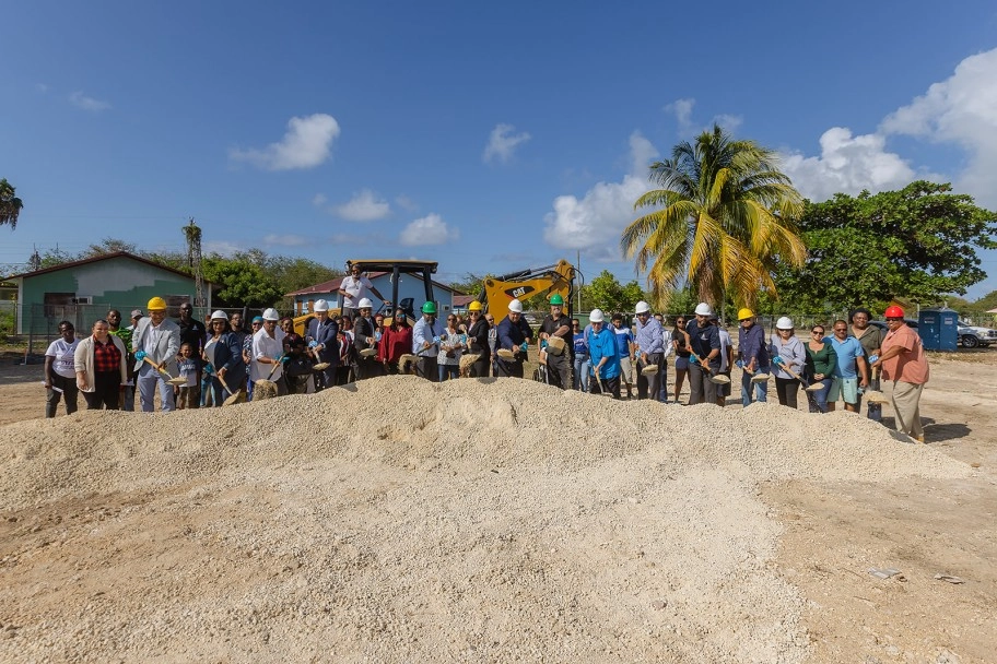 Minister of PAHITD and NHDT Break Ground on New Affordable Housing Initiative Development in West Bay