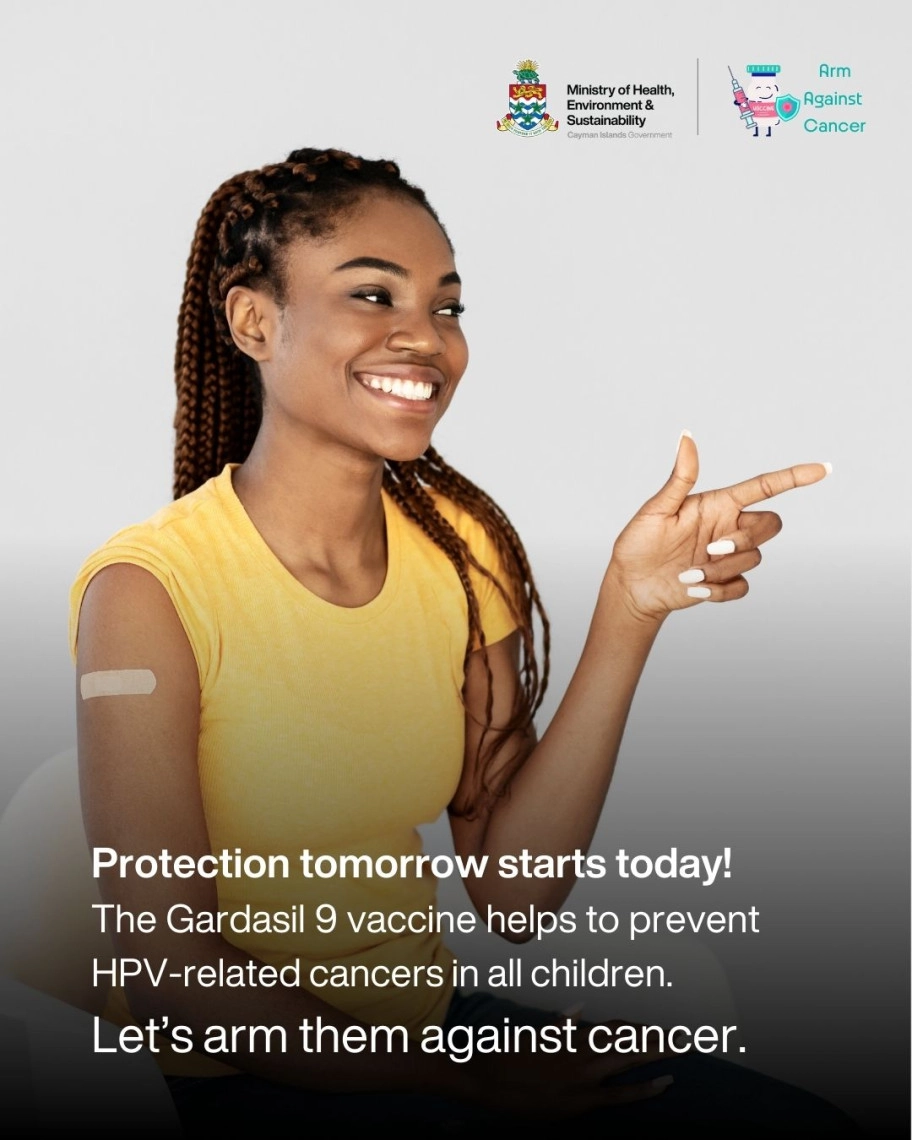 MHES and Partners Launch Annual HPV Vaccination Drive to Eliminate Cervical Cancer in the Cayman Islands