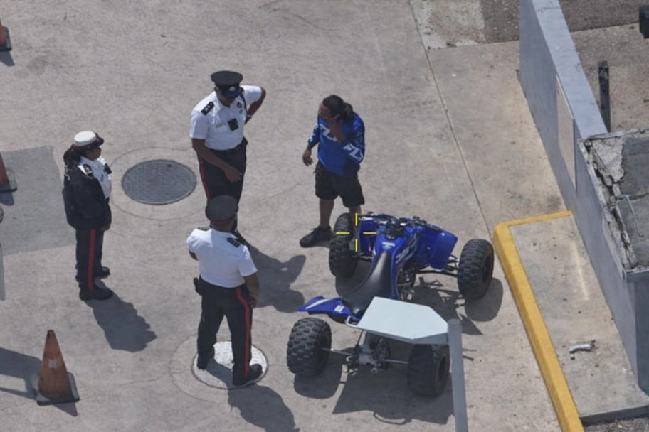 ATV Seized Following Reports of Dangerous Road Use in George Town.