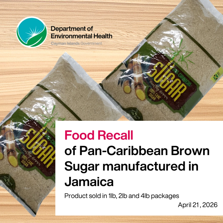 Food Recall of Pan-Caribbean Brown Sugar manufactured in Jamaica