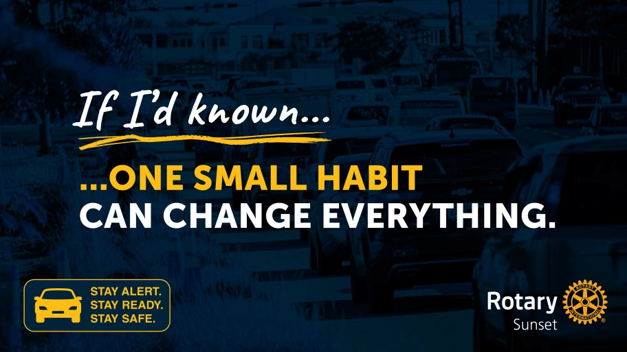 Rotary Sunset Launches Road Safety Awareness Campaign to Support Safer Driving Habits in the Cayman Islands