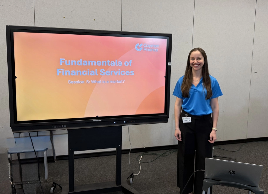 Cayman Finance completes Fundamentals of Financial Services workshops for Year 9 students