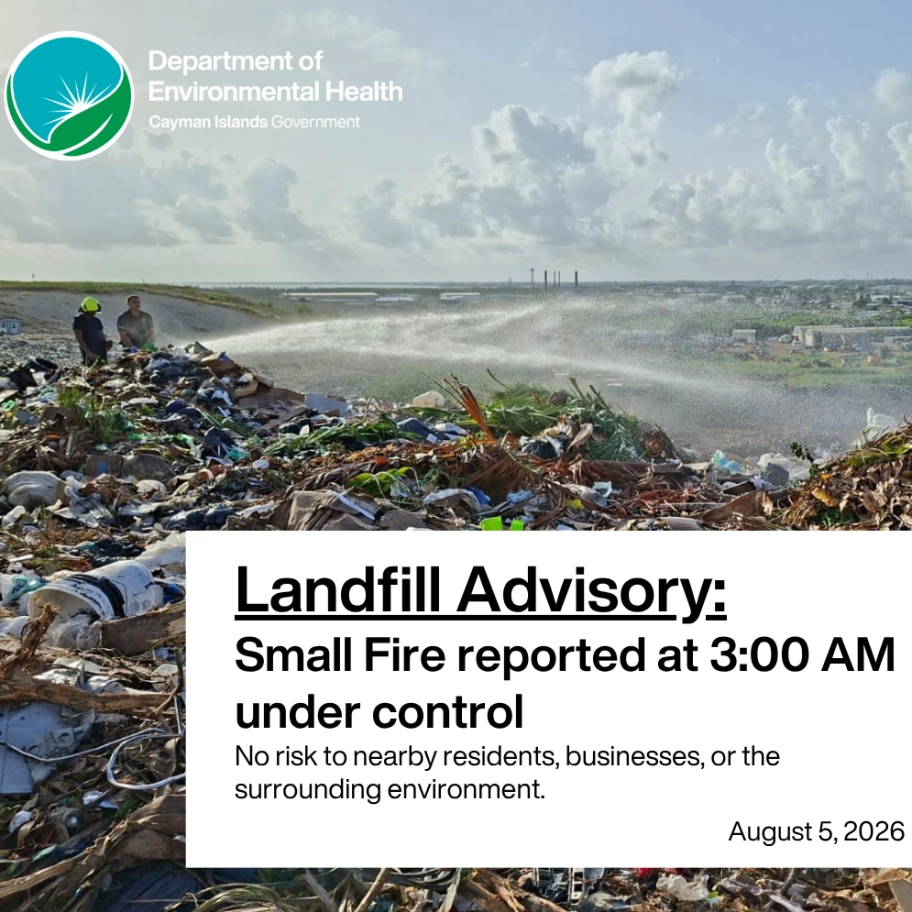 Small Fire at George Town Landfill Quickly Contained