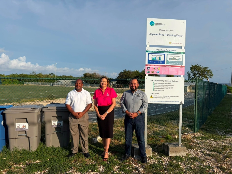 DEH Relaunches Recycling Programme in Cayman Brac
