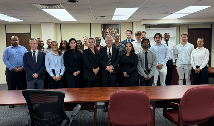 Professional Practice Course Students Visit the Law Courts